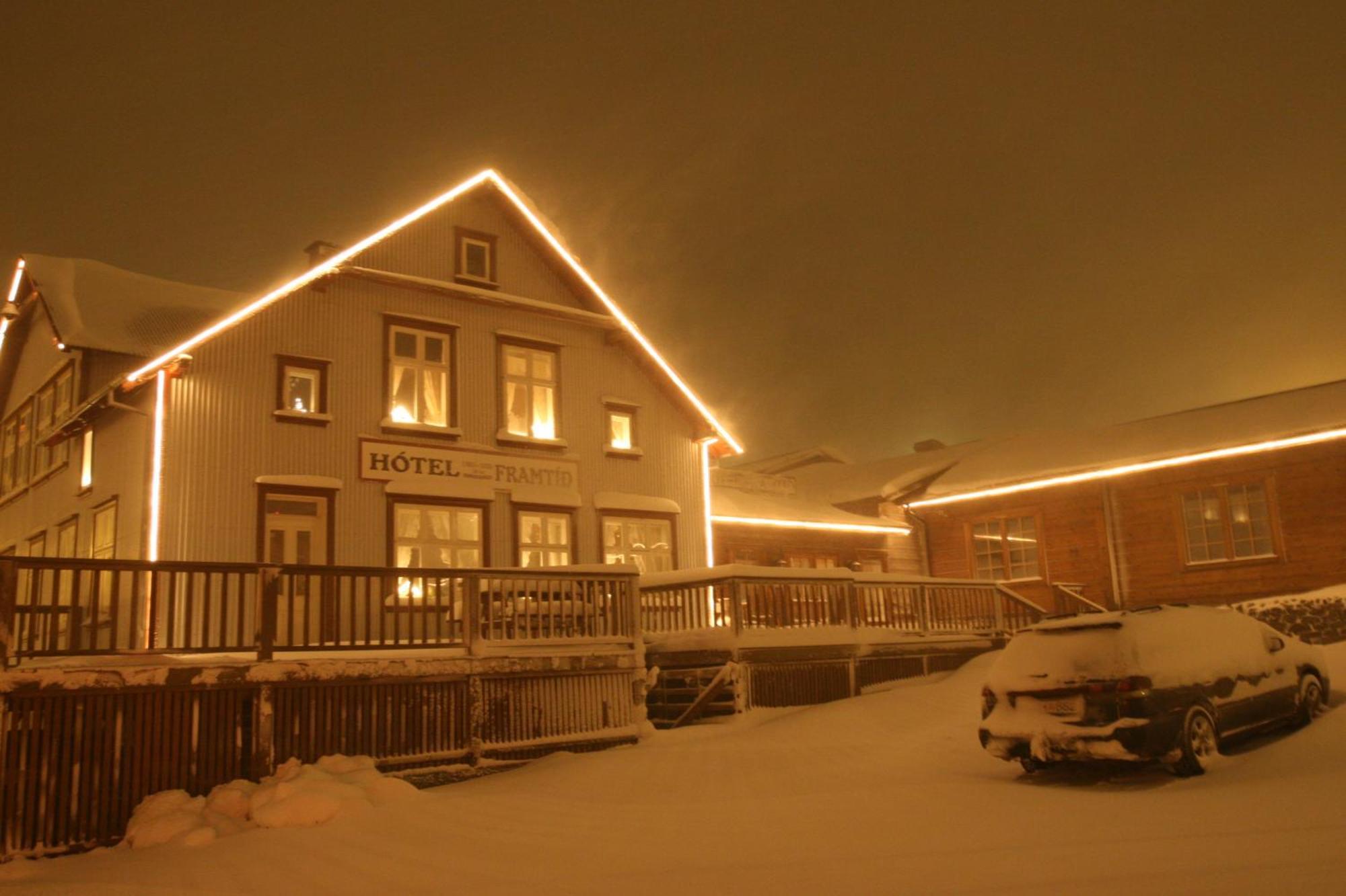 Hotel Framtid Djúpivogur Exterior foto